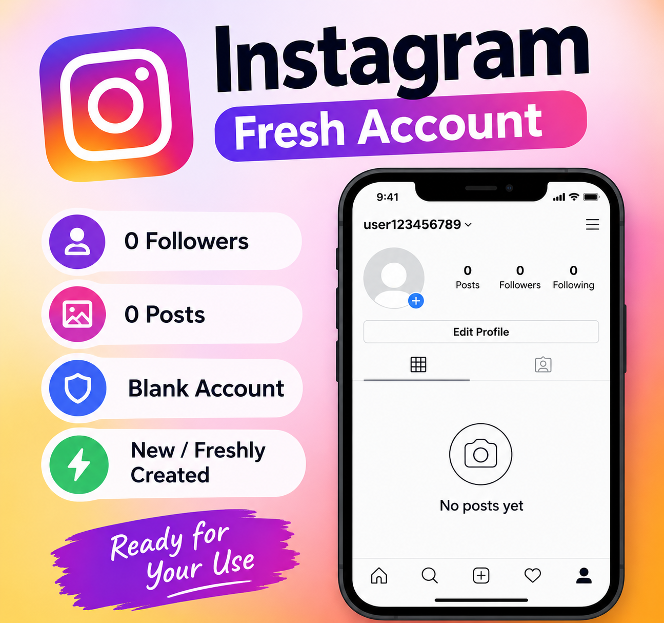 Instagram Fresh Account