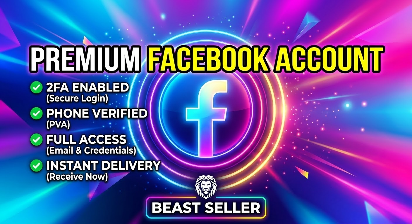 Premium Facebook Account with 2FA