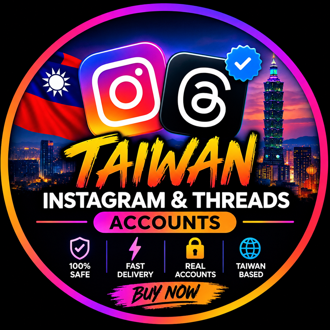 Instagram thareds accounts with 2fa key