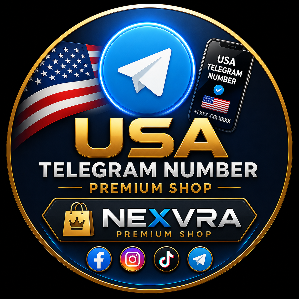 USA telegram number