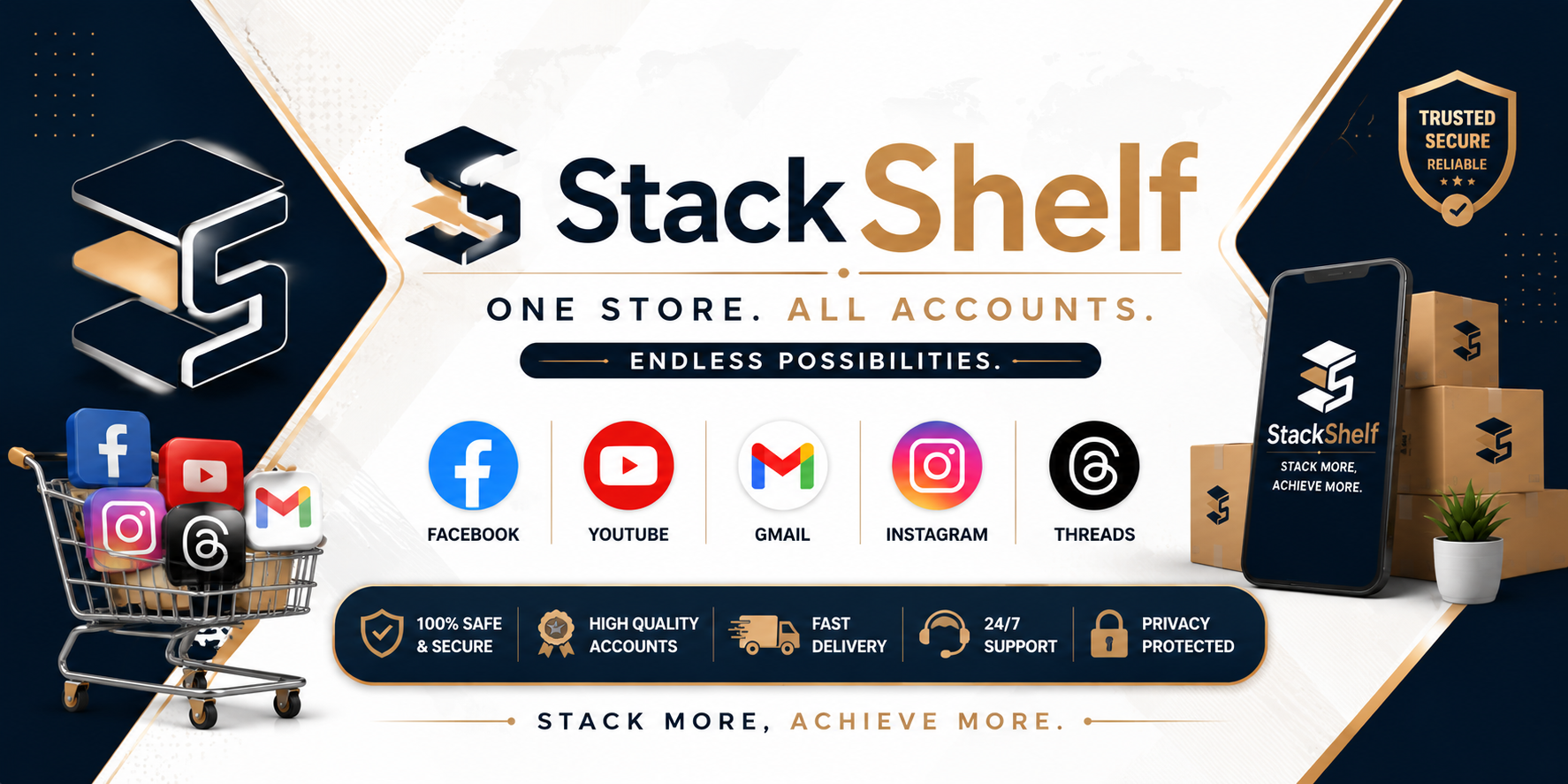 StackShelf banner