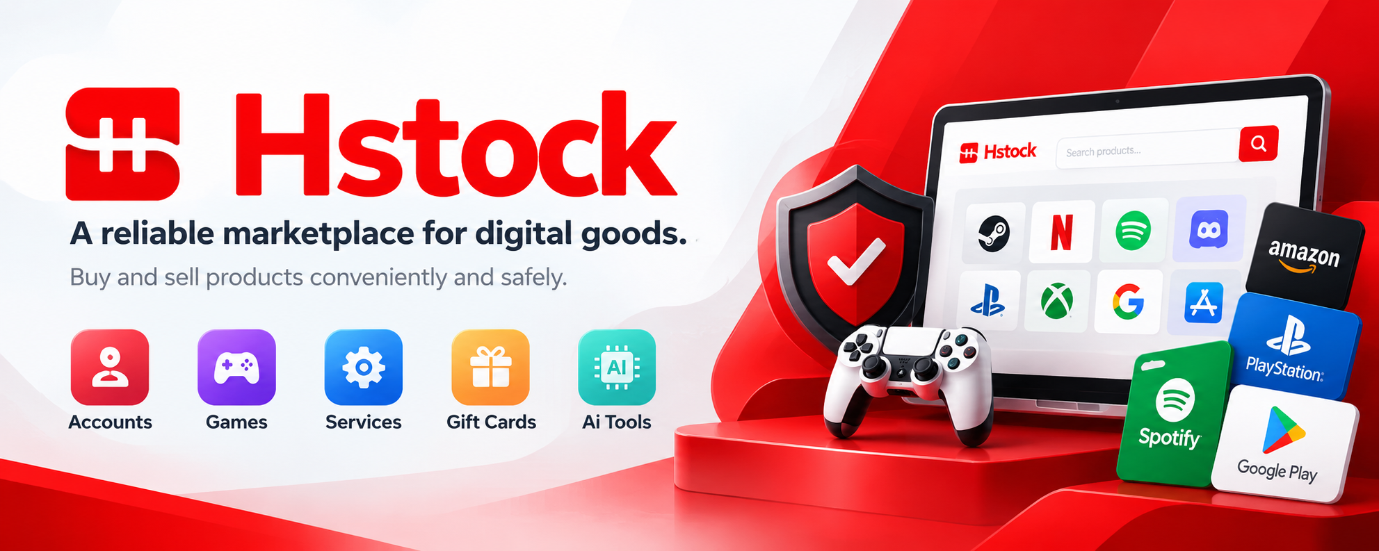 Hstock Store banner
