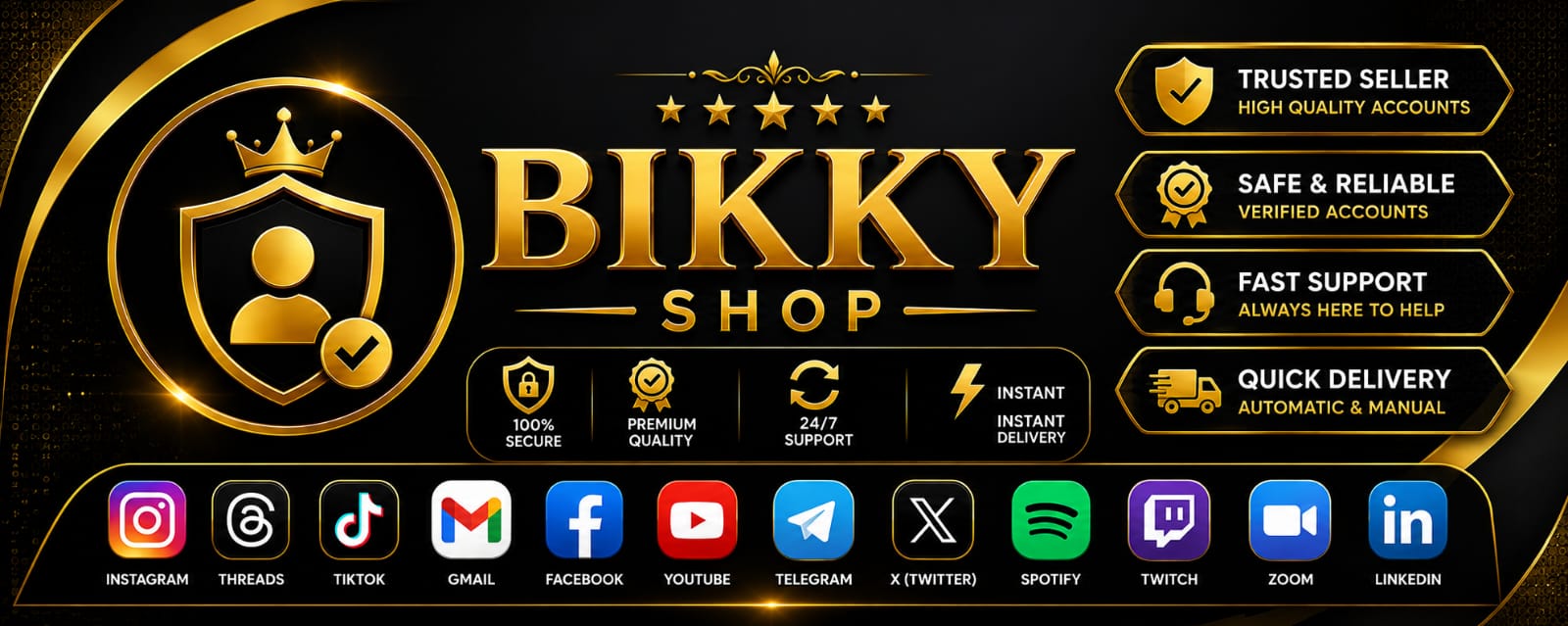 Bikky shop banner