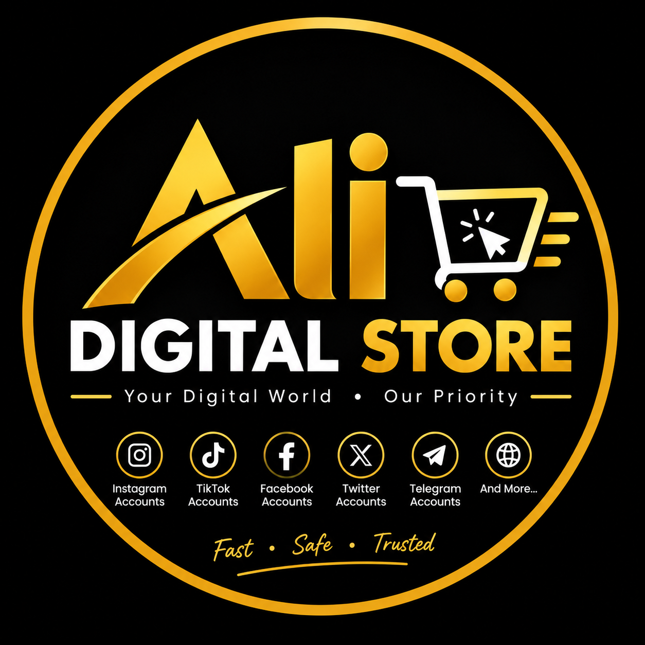 Ali digital store logo