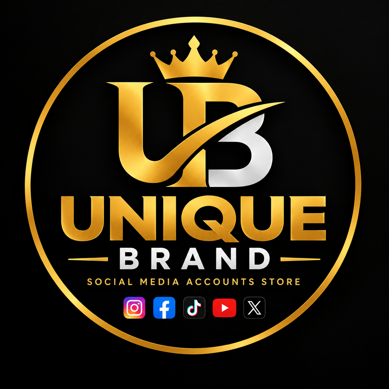 Unique brand IR logo