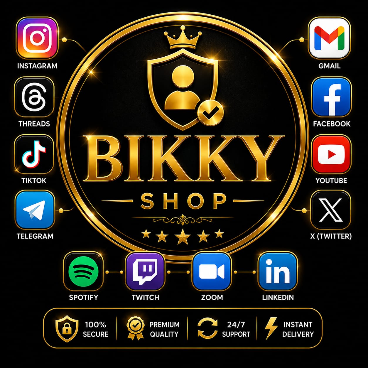 Bikky shop logo