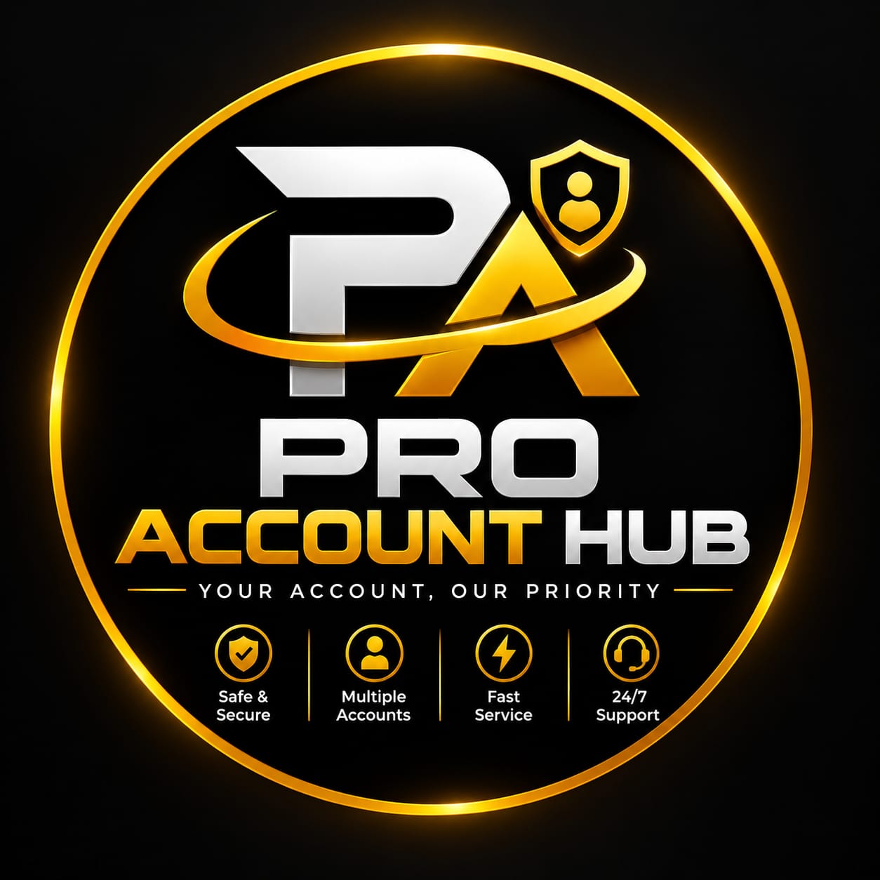 Pr Account Hub logo