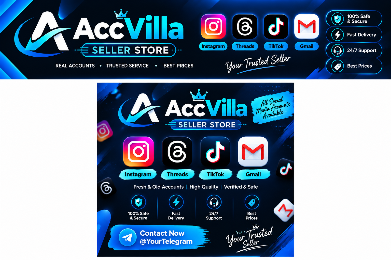 Seller store logo