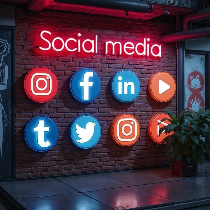 Social media logo